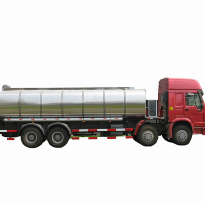 Building Material Shops Heating Oil Asphalt Tanker Trailer Driving Truck For Bitumen Transport